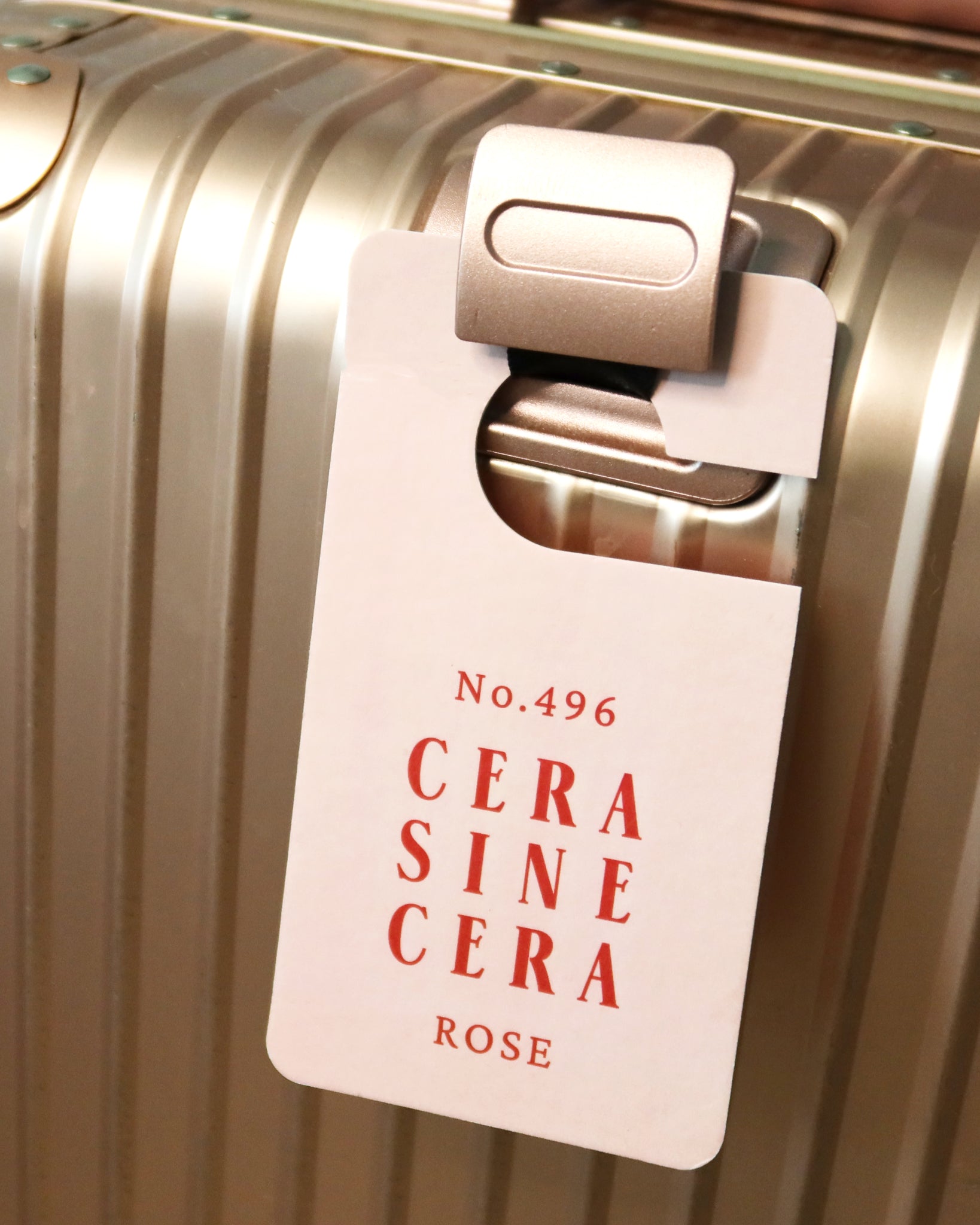 Rose Fragrance Tag - Cera Sine Cera