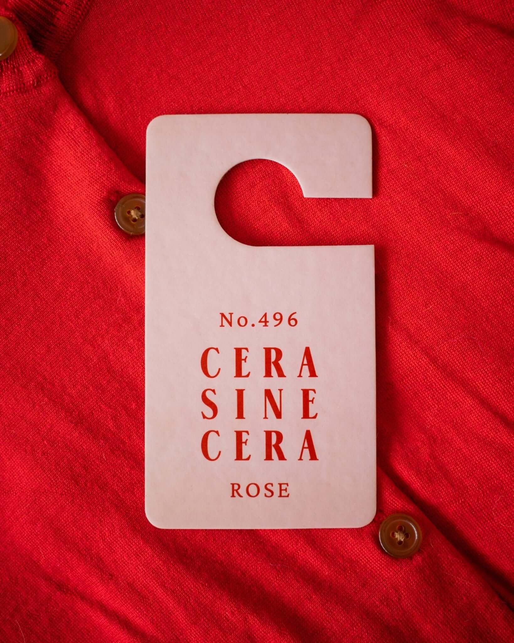 Straight out of a fairytale. A serene, elegant, and tranquil rose garden. CeraSineCera. Rose Fragrance Tag. Soft Powdery Aromatic. Used as room diffuser, closet diffuser, air refresher, and placed in any bag and workout bag. Each tag retains its fragrance